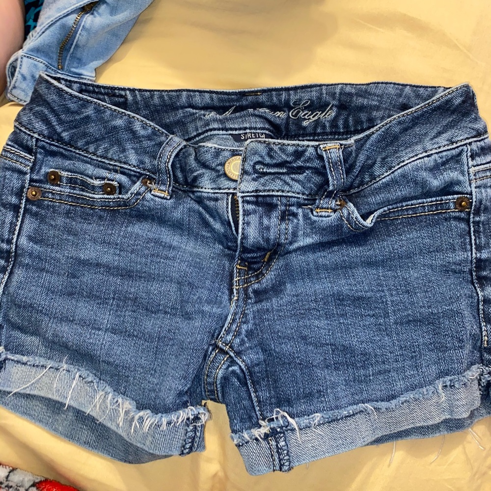 Jean shorts from American eagle